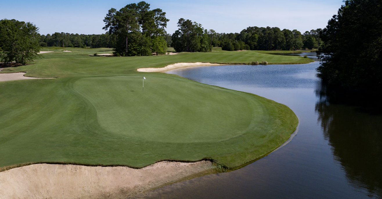 Hole 18 — True Blue Golf Club